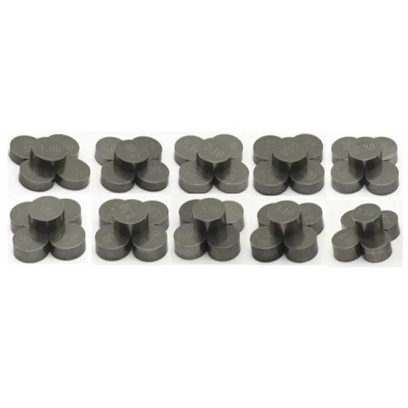 AHL 50pcs 7.48mm Adjustable Valve Shims Washers For Yamaha YZF250 CRF250R CBR600 1.9 2.0 2.1 2.2 2.3 2.4 2.5 3.0 3.1 3.5