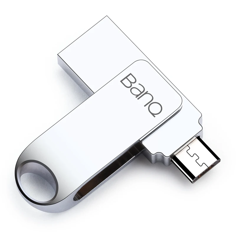 BanQ T60 USB Flash Drive, 64GBโลหะOTG Pendriveความเร็วสูงUSB3.0 Memory Stick 32GBไดรฟ์ปากกาความจุจริง 16GB USB U disk