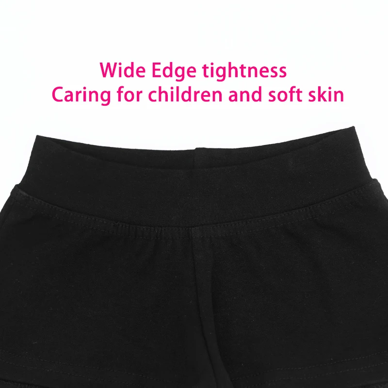 Mädchen Dance Shorts Fitness Yoga Kurze Hosen Dance Tragen Sport Shorts Kinder Dance Kleidung Schwarz Baumwolle Höschen