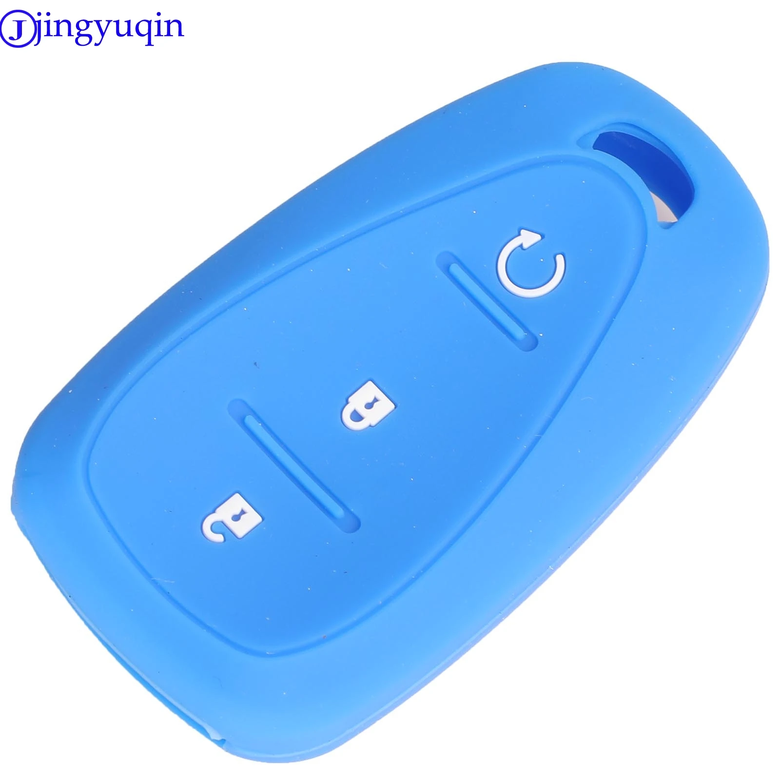 jingyuqin 3B Remote Car Key Silicone Cover Case For Chevrolet Cruze Spark Camaro Volt Bolt Trax Malibu Holder Styling view 4