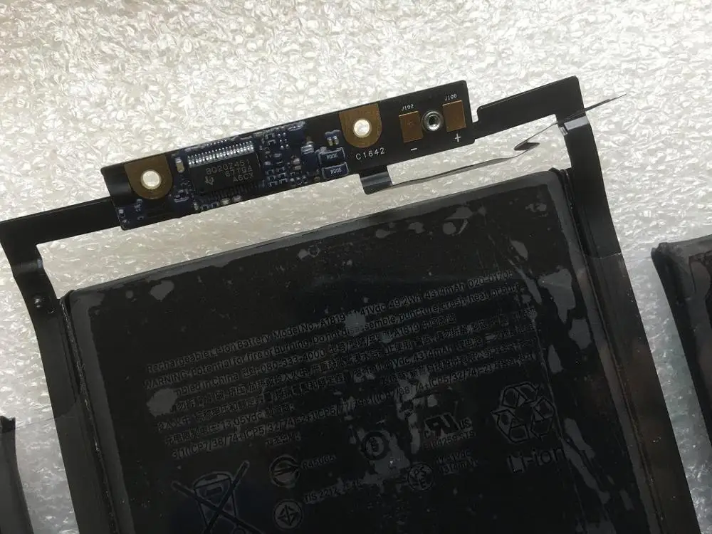 Imagem -05 - Supstone A1819 02001705 Bateria do Portátil Original para Apple Macbook Pro 13 Touch A1706 Mlh12 Mluq2 Emc3163 3071 Mpxv2ll Mlh12ll