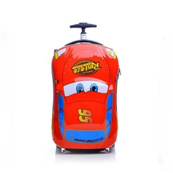 Anime Supercar Kind Jongen Meisje Speelgoed Trolley Koffer Leuke Cartoon Kinderen Bagage Wiel Koffer Reizen Kinderen Koffer