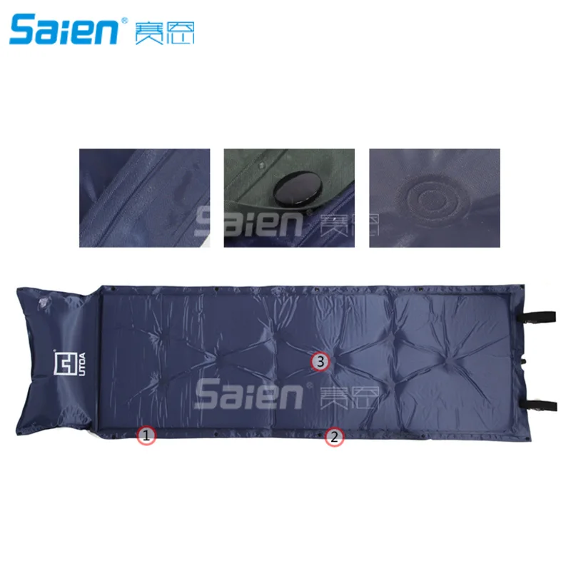 Camping Sleeping Pad Premium Self-Inflating Sleeping Pad Lightweight Camping Mattress for Backpacking Water Resistant