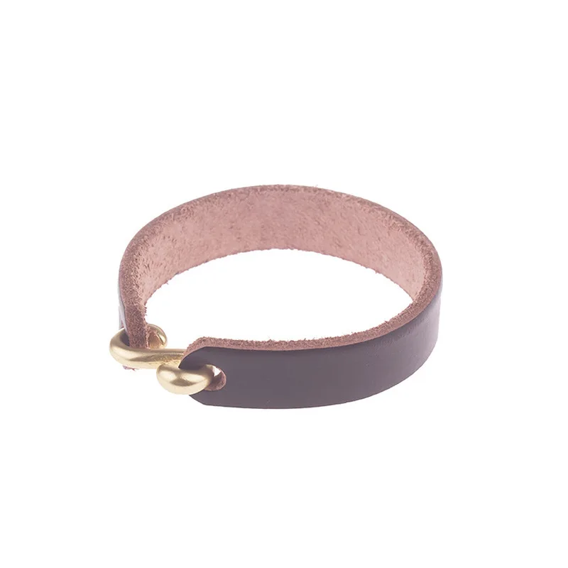 Natural Tanned Leather Belt Blank Cowhide Strip DIY Handmade Bracelet Genuine Leather Strip Real Leather Band 200x3.5mm