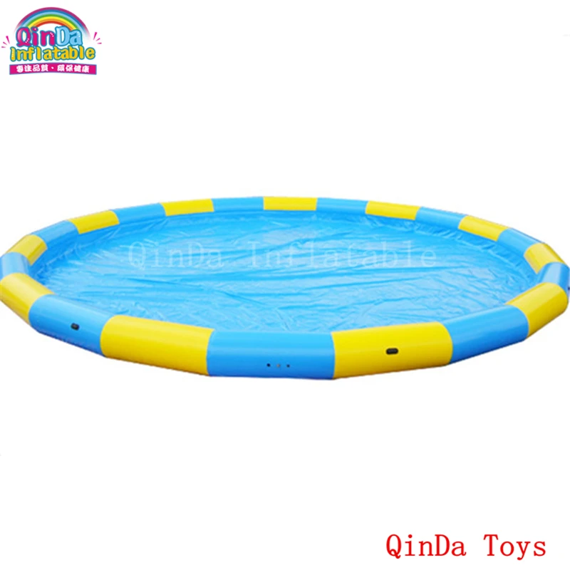 Commercial Grade Diameter 6m Inflatable Swimming Pool, Giant Inflatable Pool With Free Pump