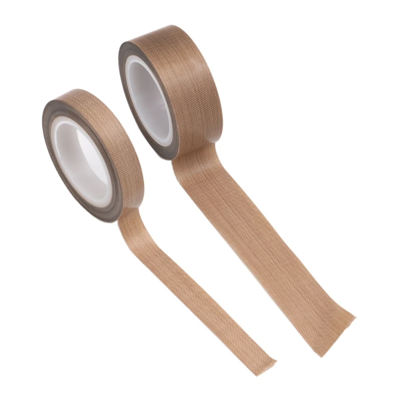 PTFE Fabric Tape High Temperature Resistance Insulation Tape Vacuum Machine Sealing for Teflon Tape Anti-Static Easy to 517A