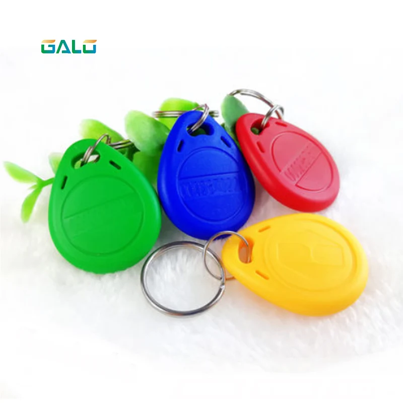 100 stücke Rfid Tag 125Khz Proximity RFID Karte Keyfobs Access Control Smart Card 6 Farben