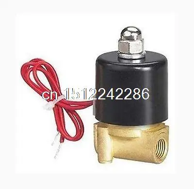 

Water Air Gas Fuel NC Solenoid Valve 1/8" BSPP 220VAC