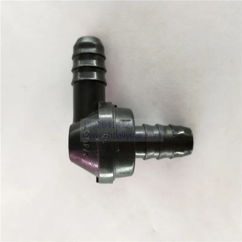 ID12 90 degree elbow one-way valve non-return valve one way valve high quality air pump vacuum check valve 2pcs a lot