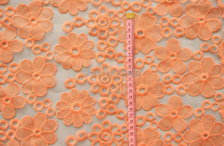 

POp106-37 textile cotton embroidery cotton fabric computer embroidery processing fine clothing embroidery cloth tulle yarn linen