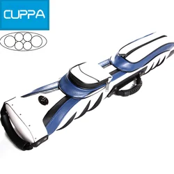 High Quality Cuppa 6 Holes Pool Cue Cases Blue And White Billiard Cues Case Accessories China