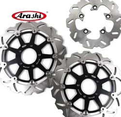 ARASHI GSXR600 / GSXR750 CNC Front Rear Brake Rotors Disc For SUZUKI GSX R 600 GSX600R 1997-2003 / GSX-R750 1996 - 2003 2000