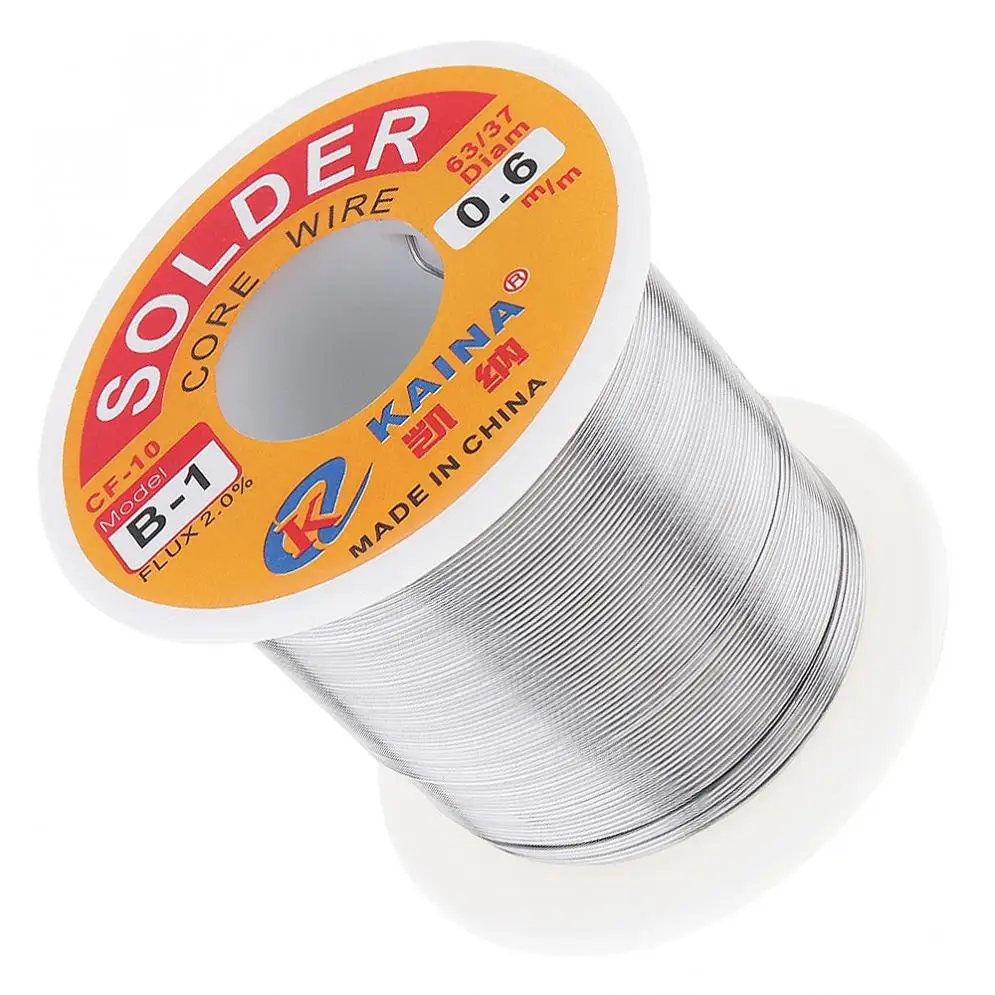 63/37 50g 100g FLUX 2.0% High Purity Solder Wire No Clean Melt Rosin Core Soldering Tin Lead Tin Wire 0.6/0.8/1/1.2/1.5/2.0mm