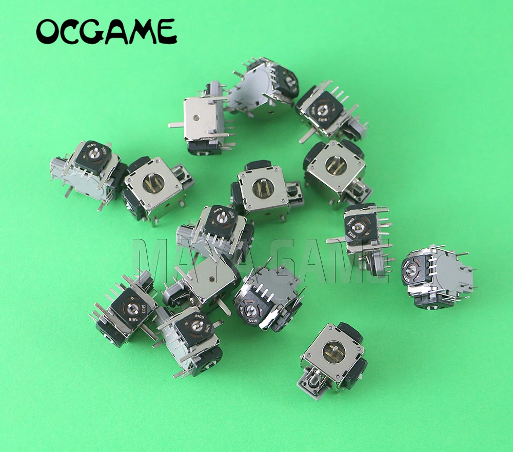 

OCGAME 60pcs/lot metal 3D Analog Joystick Controller Sensor Module Replacement For PS2 XBOX360 Controller Repair Part