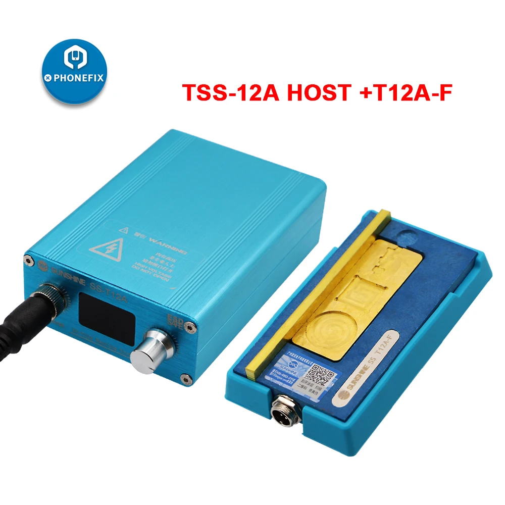 SS-T12A لحام محطة اللوحة الطبقات ID الوجه فيكس ل فون 6 7 8 X XS 11Pro ماكس CPU NAND التدفئة التفكيك منصة