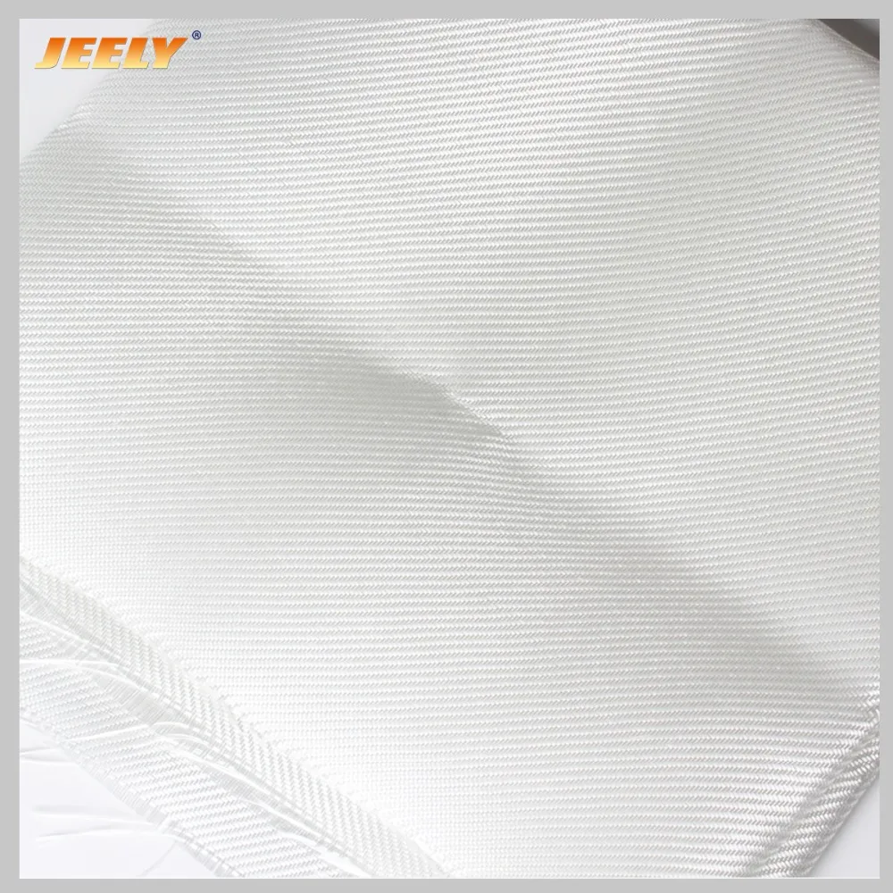 Jeely E-Glass 160gsm Twill resistente allo strappo E tessuto in fibra di vetro tinta unita larghezza 1m