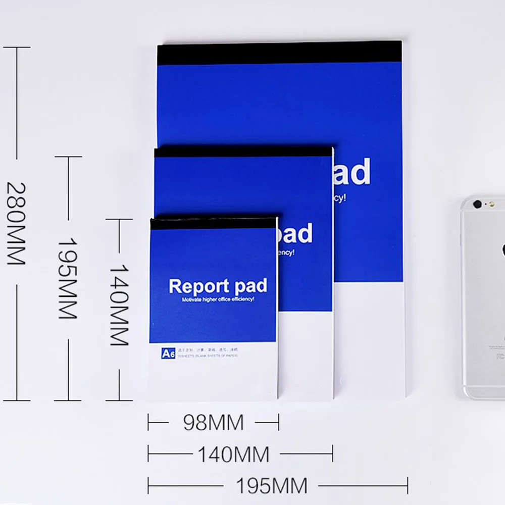 Creative Memo Pad Notebook Paper Traveler Notebook Diary Drawing Notebook Report Pad School Office Supplies