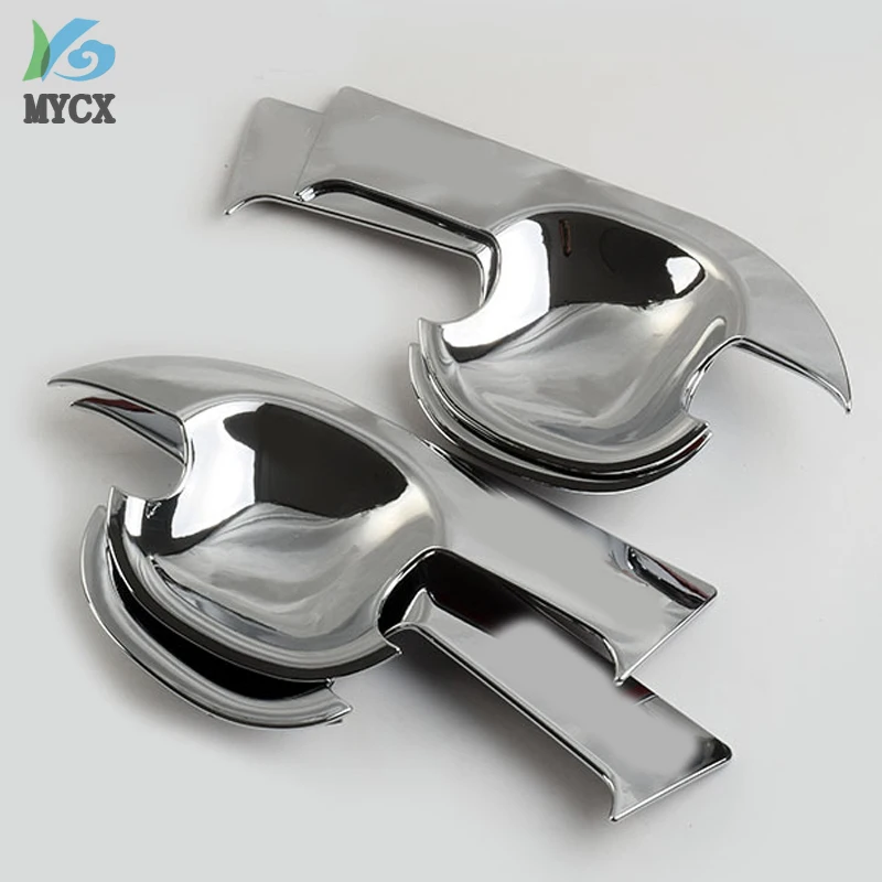 

Chrome door handle bowl covers For toyota rush 2018-2020 ABS Car styling parts auto stickers accessories For Toyota Rush 2018