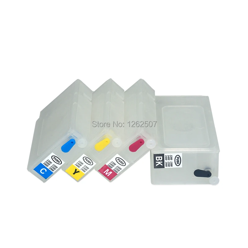 PGI-1600 PGI 1600XL MB2060 MB2160 MB2360 MB2760 Empty Refill Ink Cartridge With Auto Reset Chip For Canon MAXIFY Printers