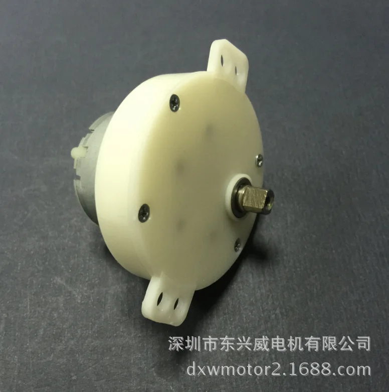 JS30/40/50 DC speed reducing motor, low speed plastic gear box motor sewing spareparts