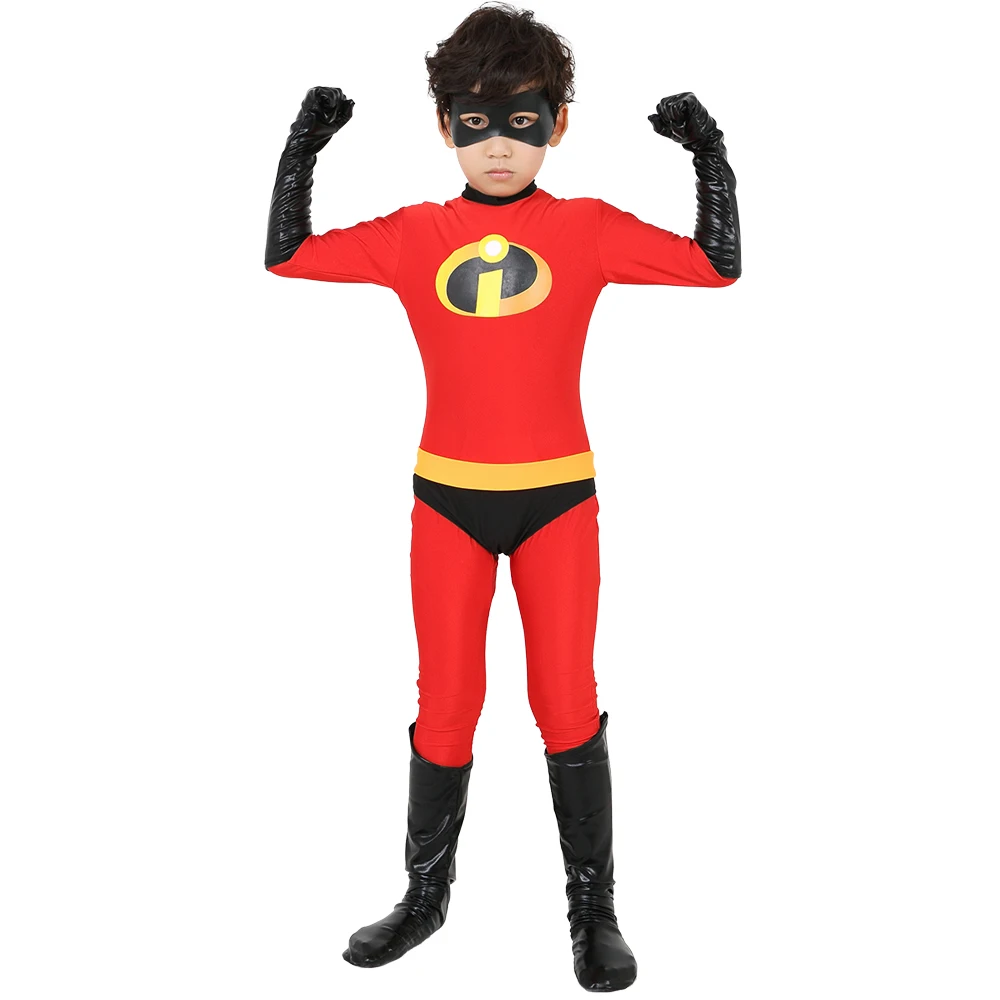 Bambini adulti gli incredibili costumi Cosplay famiglia gli incredibili tute in Spandex tute per Halloween