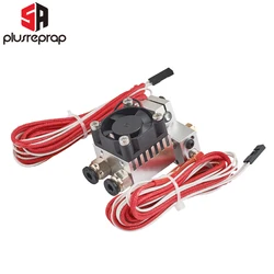 Extrusora Chimera V6 de doble cabeza, piezas de impresora 3D, HotEnd de Metal, con ventilador de refrigeración, 2 en 2 salidas, multiextrusión, 1,75mm, 5aplus