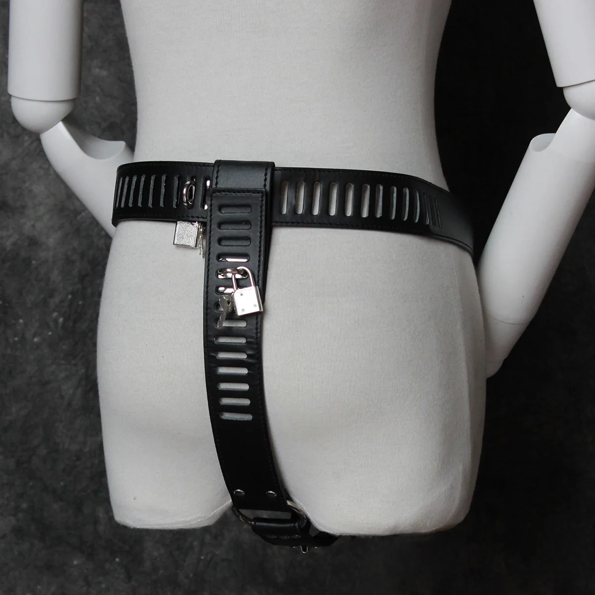 Bdsm Clothes For Sex Ring Chastity Belt Cock Strap Leather Sexy Underwear Panties Skin Clothing Leather Bondage Women Sex Toy L1