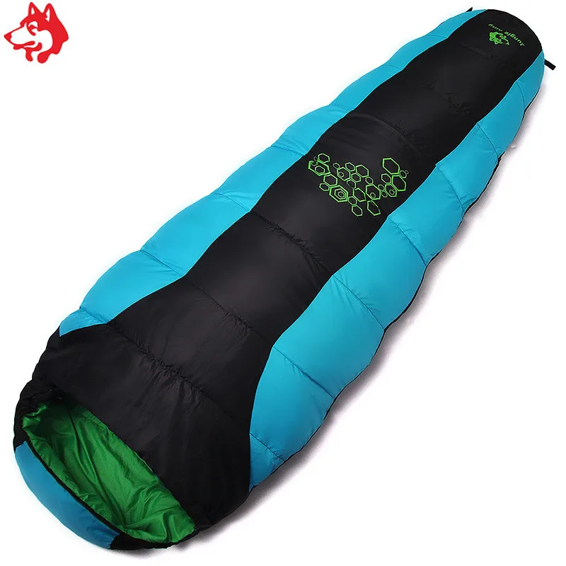 Jungle King CY09014 weights Mummy taffeta fabric cotton filling sleeping bag adults  camping hiking trekking cotton sleeping bag