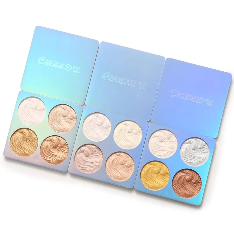 CmaaDu New Makeup Highlighter powder Baking Palette Repair enhance the shadow Facial Contour Blush Brighten Cosmetics TSLM2