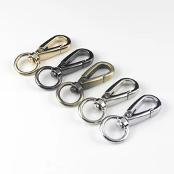 Metal Swivel Eye Snap Hook Trigger Lobster push gate Hook Clasp Clip for Leather Craft Bag Strap Belt Webbing