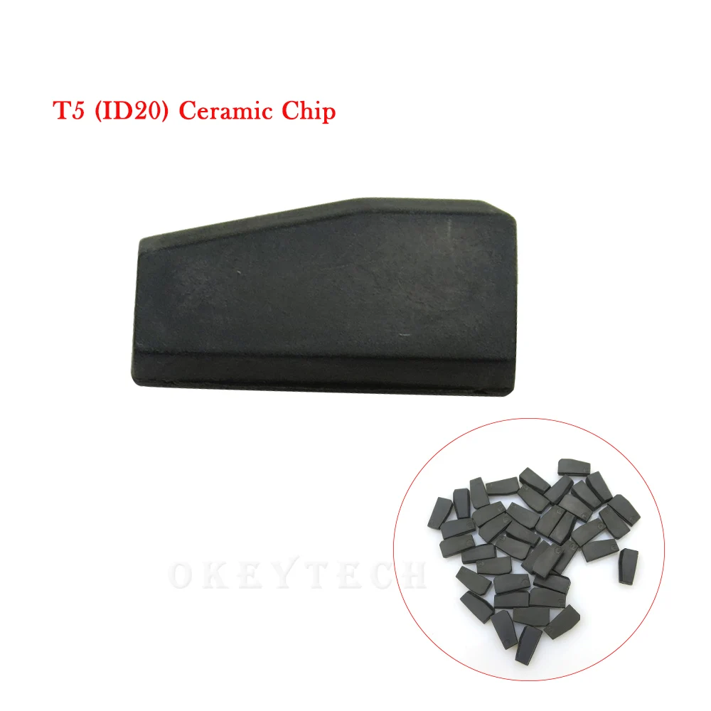 OkeyTech T5 ID20 Transponder Chip Blank Carbon Glass T5 Cloneable Chip Circuit Board (TP05) for Locksmith Tool Free Shipping