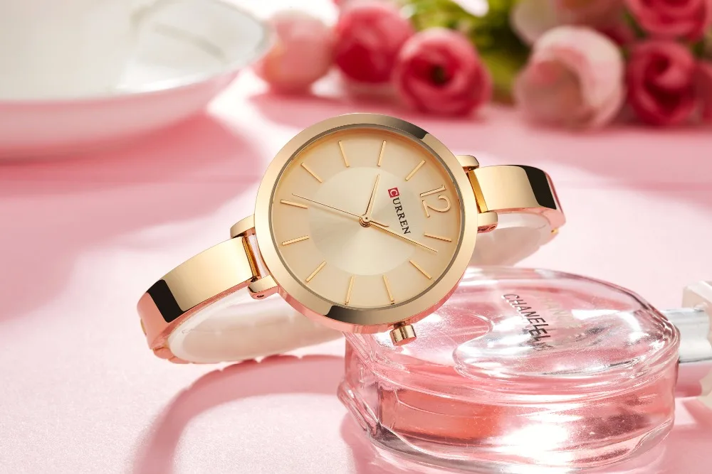 Simple Watches Women Fashion Luxury Women Quartz Stainless Steel Bracele Wrist Watch 2018 Ladies Wristwatches Relojes Mujer