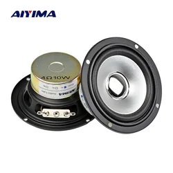 AIYIMA 2Pcs 3 Inch Audio Portable Speakers Full Range 10W 4Ohm Altavoz Portatil Speaker DIY HIFI Loudspeaker Stereo Home Theater