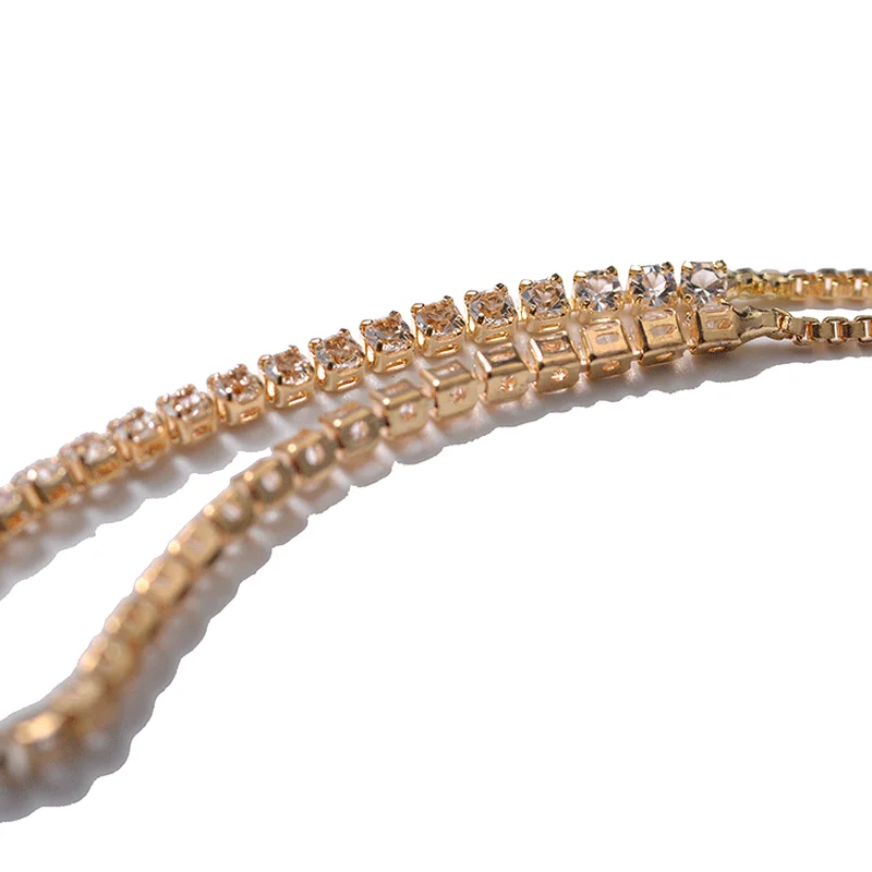 Simple Chic stretch Adjustable Rhinestone Bracelet Female Jewelry Accessories for women female
