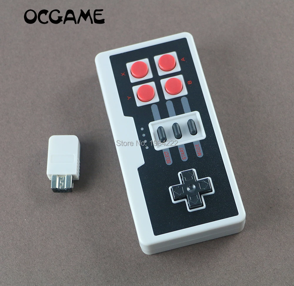 5pcs/lot Wireless Gaming Controller Gamepad Joystick For NES Mini Classic Edition for Wii With Wirelss Receiver