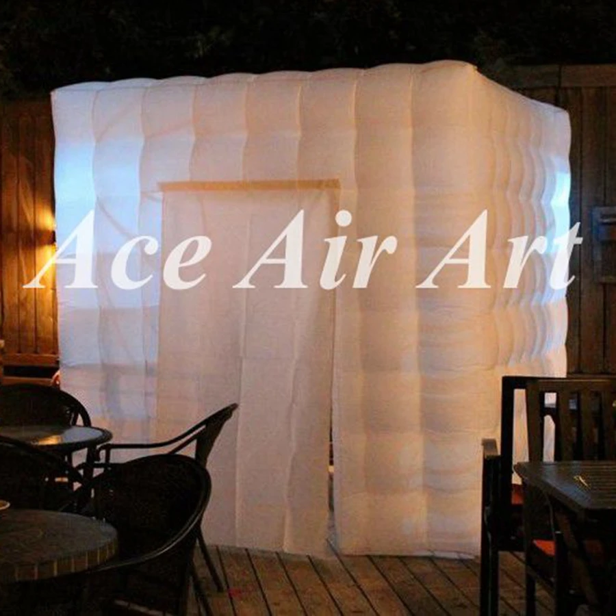 

2.4m Cube Inflatable Tent Pop Up Photo Booth Enclosure Factory Directly Supplier for Chile