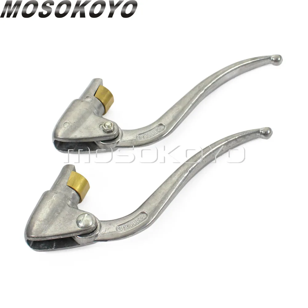 Motorcycle Old School Brake Clutch Lever For Dnepr Ural K750 Bobber Custom BMW Ural M 72 Retro Handlebar Control Kit Hand Grips