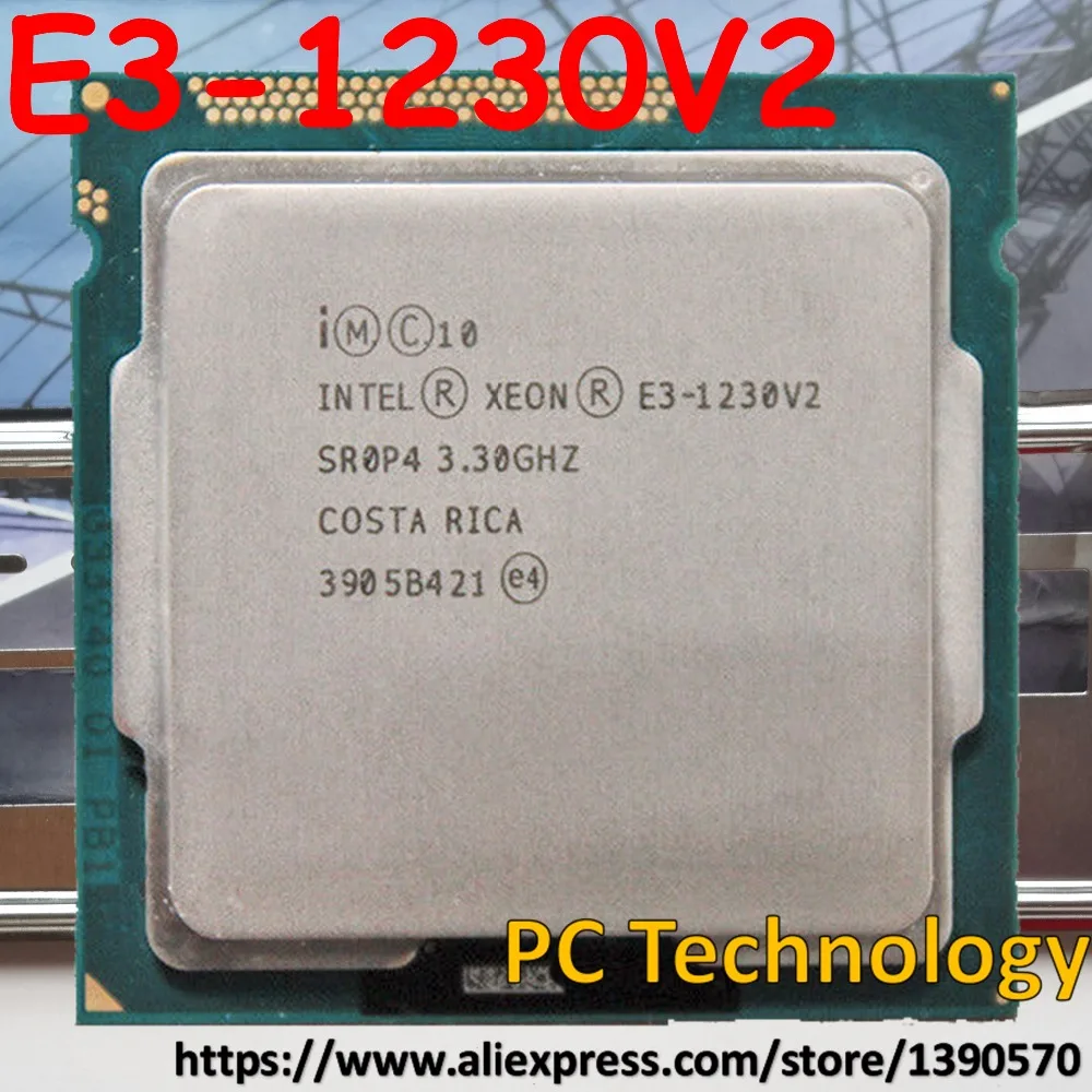 

Original Intel XEON E3-1230V2 processor 3.30GHZ Quad-Core E3-1230 V2 8M 1600MHz LGA1155 TPD 69W CPU Free shipping E3 1230V2