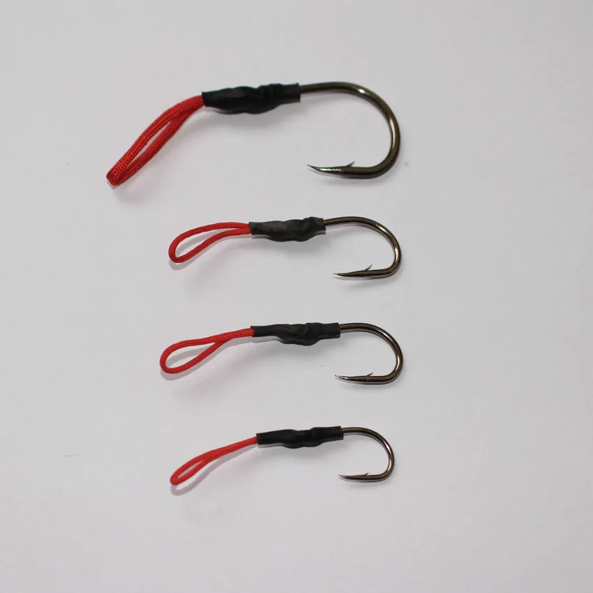 free shipping 10pcs/lot 1/0 2/0 3/0 5/0 grub lure hook jigging lure hook fishing tackle accessory fishing equipment crank hook