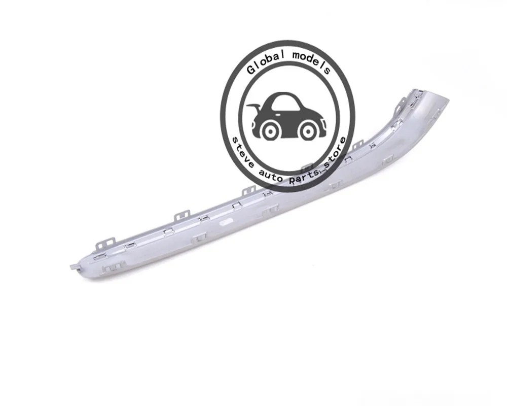 Rear Bumper Trim Strip  Molding with Chrome Trim for Mercedes Benz W211 E200 E220 E230 E240 E250 E270 E280 E300 E320 A2118800412