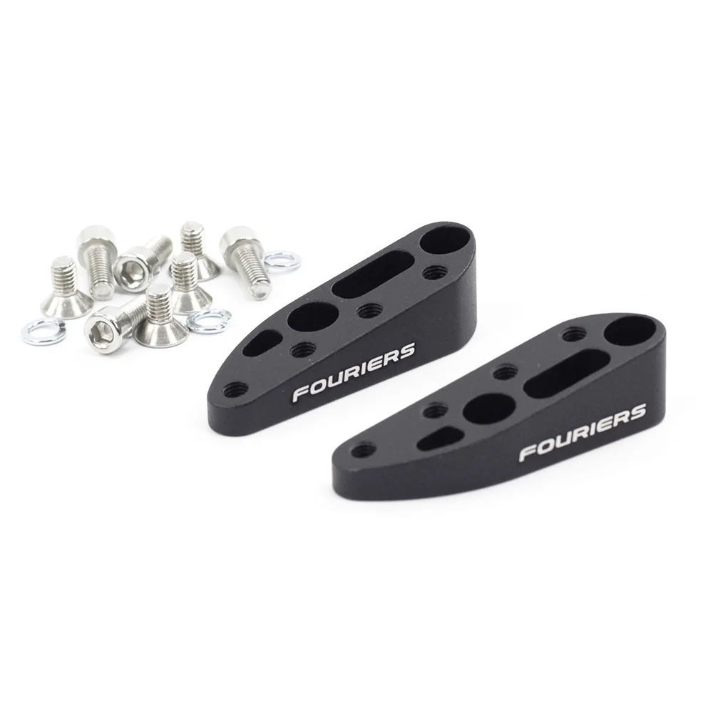 Fouriers Alloy TT Handlebar Spacer Extender For GIANT New Trinity Road Bike 10 15 Degrees Aerobars Stack Height Stackers