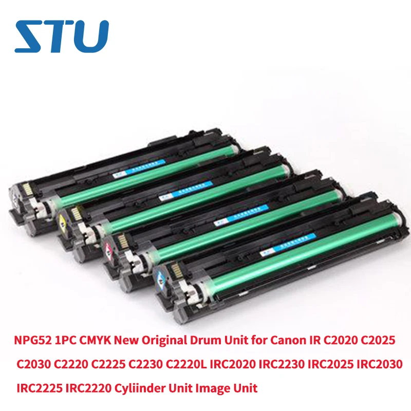 NPG52 1PC CMYK New Original Drum Unit for Canon IRC2020 IRC2230 IRC2025 IRC2030 IRC2225 IRC2220 IR C2020 C2025 C2225 Image Unit