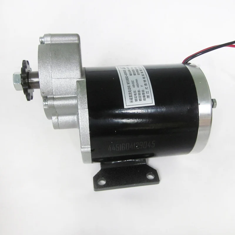 48V 450W Decelerating Brush Motor MY1020Z Electric Tricycle Scooter Gear Motor Unite Electric Scooter Accessories 