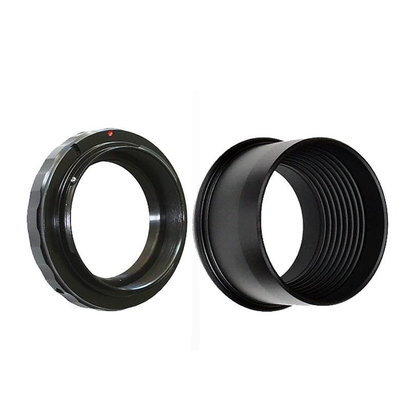 2inch Ultra Wide Adapter to M42 Thread Astronomical Telescope Photography Extending Tube Filter Thread + SLR/DSLR Camera T Rings