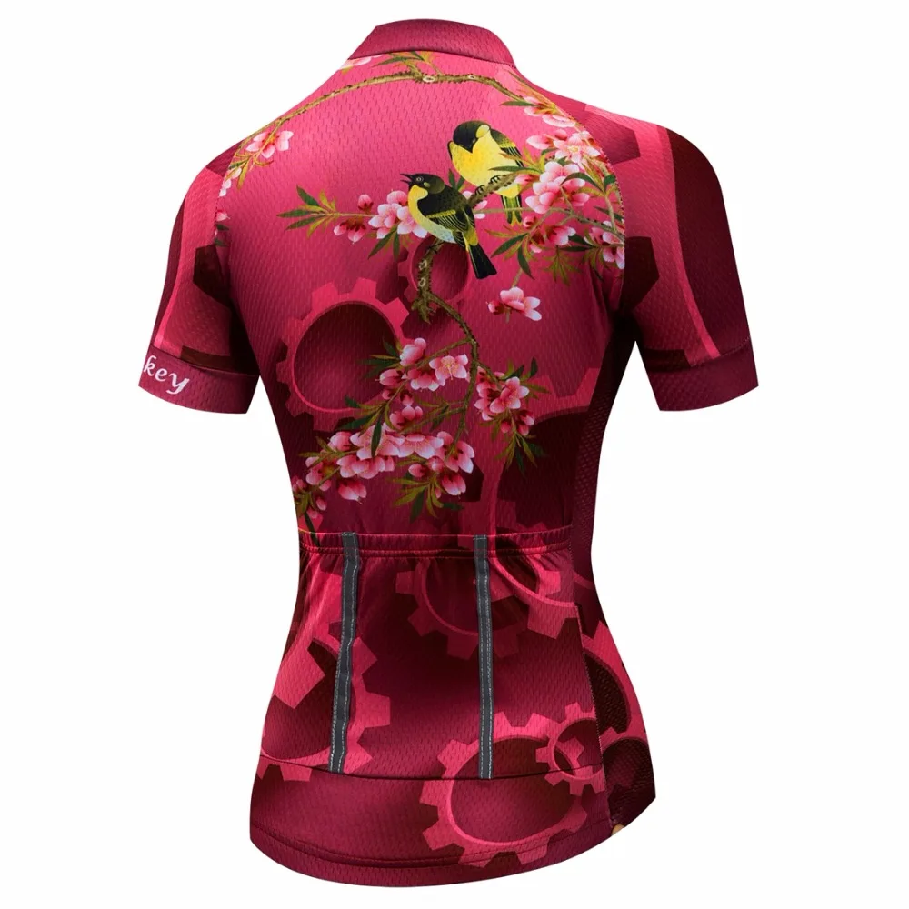 2019 cycling jersey Women Bike jerseys youth Short sleeve Bicycle MTB Top Ropa Ciclismo maillot mountain Summer clothes Flowers