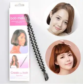 

Black DIY BOBO Double Deck Braid Bobbed Make Hair Short Care & Styling Tools Accessories HA042