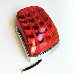 TailLight for Vespa LML LED Rear Lamp Tail Light Chrome Star for Stella Delux PX 125 150 200 Model