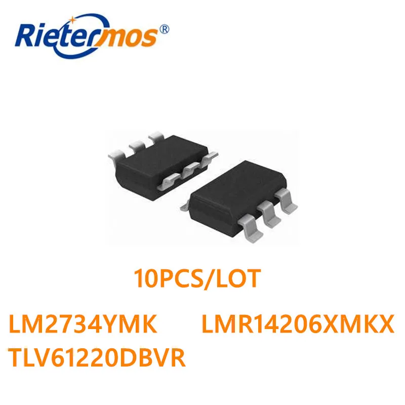10PCS LM2734YMK LMR14206XMKX LM2734 LMR14206 SOT23-6 원래