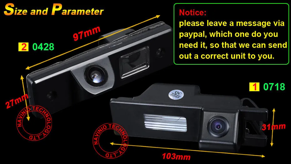 CCD for Opel Astra/Zafira/Corsa/Vectra/Insignia/Haydo/M1/MPE/Fiat Grande Punto/Antara/Vivaro Car rearview Camera back up reverse