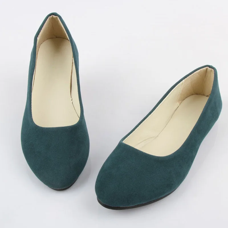 20Colors Women Shoes Candy Color Loafers Spring Summer Slip-on Women Flats Large Size Comfortable Shoes Woman EU41/42/43 WSH2214